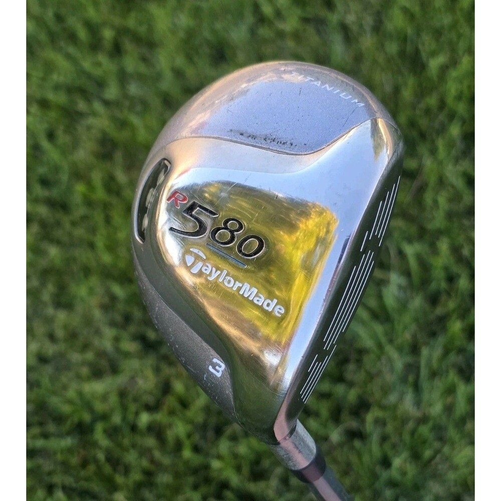 Taylormade R580 3 Wood 15* Ladies Flex M.A.S.2 Graphite RH New Grip 42"